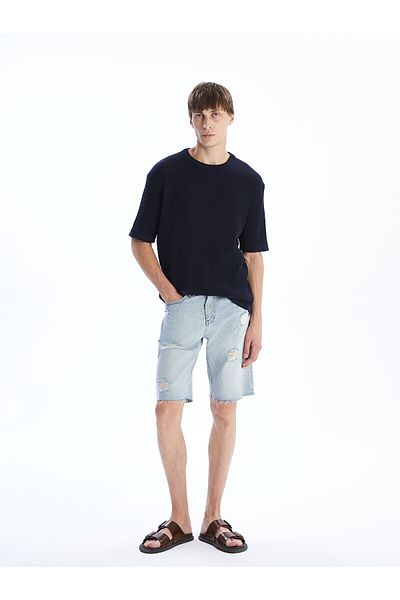 LC Waikiki Ανδρικό τζιν σορτς Standard Fit