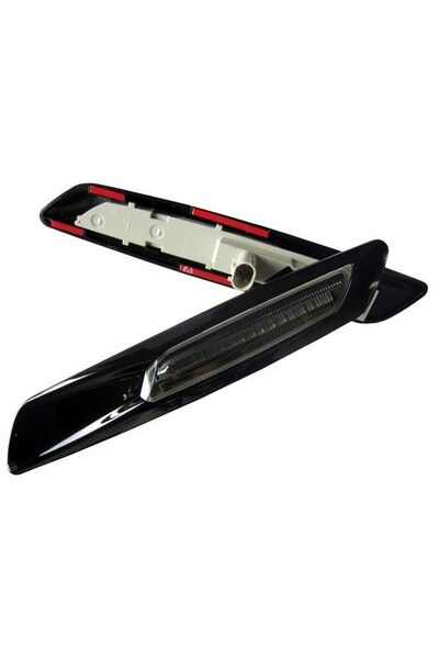 HID Set 2 Signal Lights Wing LED Black for BMW E60, E61, E90, E91, E81, E82, E88