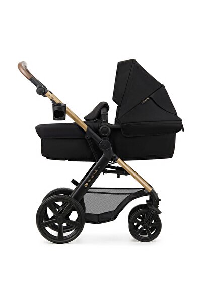 Kinderkraft Καρότσι 3 σε 1 Moov 2, Pure Black