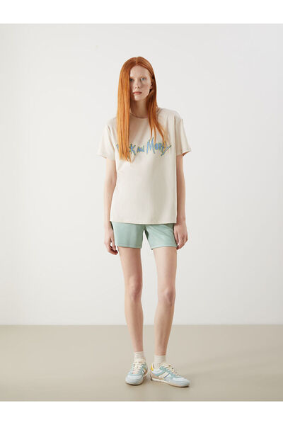 LC Waikiki Γυναικείο σορτς με ελαστική μέση