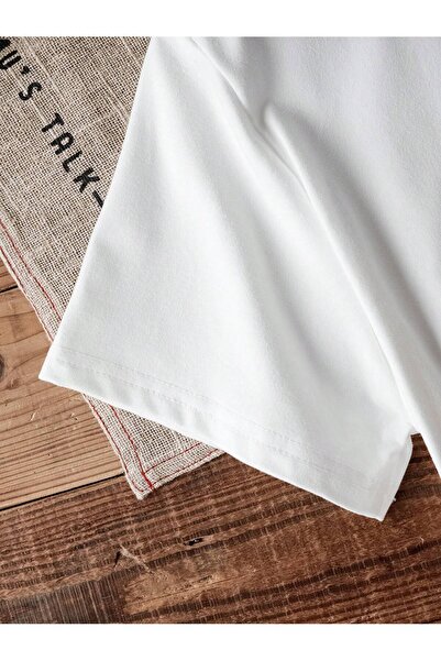 Vordevia Μπλουζάκι Dolce Vita με στάμπα Oversize