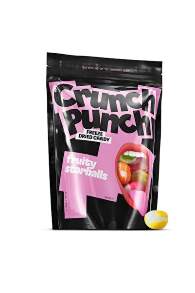 crunch Punch Crunchy Fruity Starballs Bomboane Crocante 100g