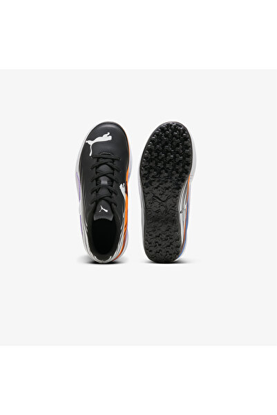 Puma Attacanto Ii Tt Kids Black Astroturf Football Shoes