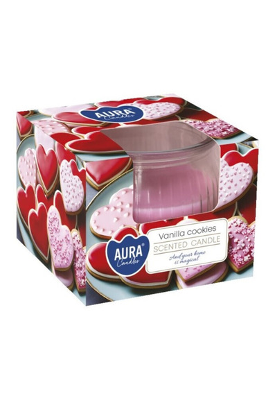 BISPOL Lumanare ornamentala parfumata Vanilla Cookies SN69-436 1 buc