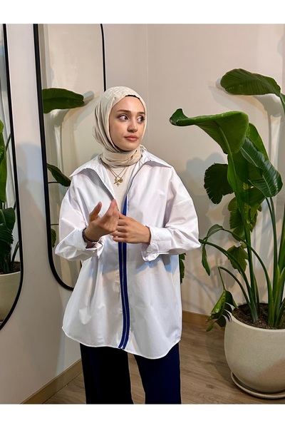 Flow Fermuar Detaylı Gömlek