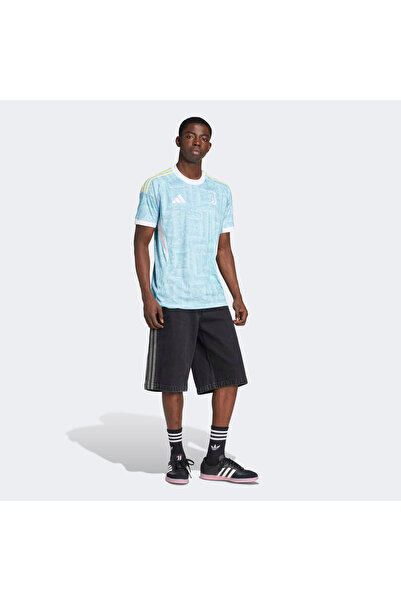 adidas Juventus 25-26 Deplasman Erkek Mavi Futbol Forması