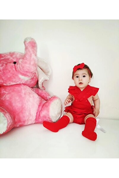 nadirkids BEBEK ROMPER BANDANA SETİ