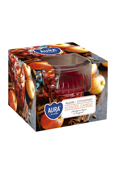 BISPOL Lumanare ornamentala parfumata Apple-Cinnamon SN69-87 1 buc