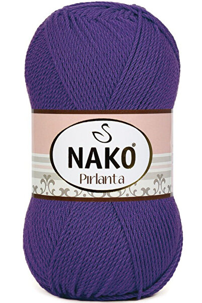 NAKO Pırlanta Amigurumi El Örgü İpi 4303 Mor