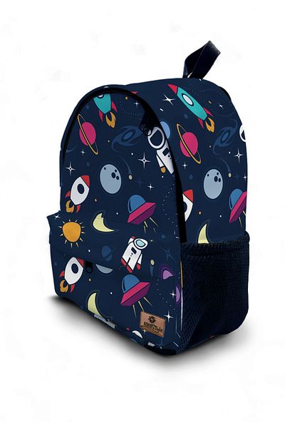 Kokopatik Astronaut Patterned Backpack