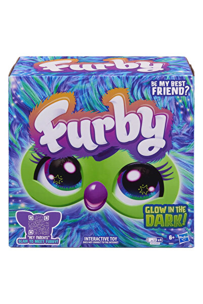 Hasbro FURBY ΛΟΥΤΡΙΝΟ ΔΙΑΔΡΑΣΤΙΚΟ ΠΑΙΧΝΙΔΙ FURBY GALAXY ΛΑΜΠΕΙ ΣΤΟ ΣΚΟΤΑΔΙ