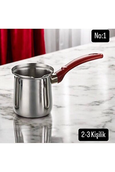 TR 2-3 فنجان قهوة ستانلس ستيل رقم:1 |   مناسبة للموقد والاستخدام الصناعي