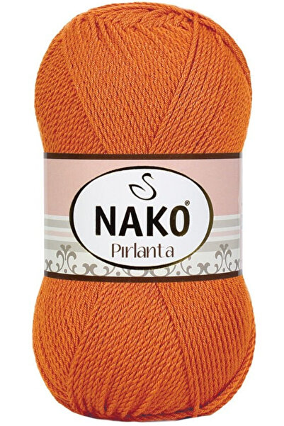NAKO Pırlanta Amigurumi El Örgü İpi 93 Portakal
