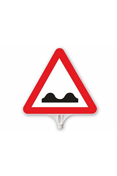 Hayat Trafik Kasisli Yol Üçgen Levha Çift Taraflı Baskı