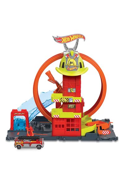 HOT WHEELS HOT WHEELS ΠΥΡΟΣΒΕΣΤΙΚΟΣ ΣΤΑΘΜΟΣ SUPER LOOP