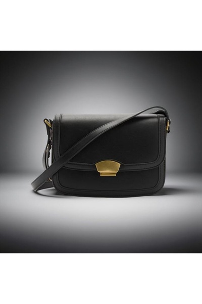 craftkozmetik Metal Close Women's Bag with Crossbody Strap