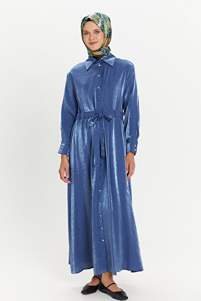 Setrms Jakarlı Gömlek Elbise