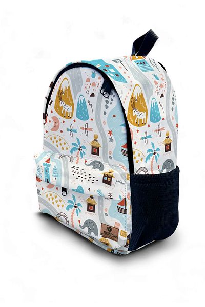 Kokopatik Utopia Patterned Backpack