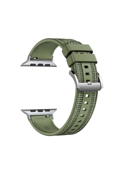 Flo Curea de ceas pentru Apple Watch 1/2/3/4/5/6/7/8/9/10/SE/SE 2/Ultra/Ultra 2 42/44/45/46/49mm, N37, Silico