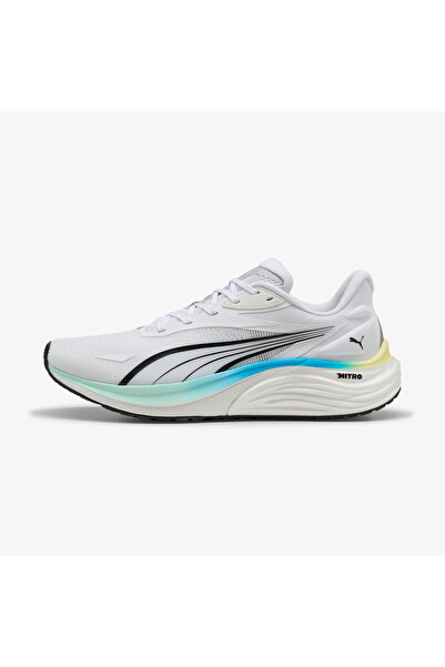 Puma Electrify Nitro 4 Men's White Running Shoes