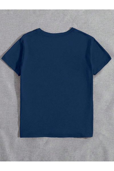 Let's Wear Сладка лятна тениска с предварително щампа за жени