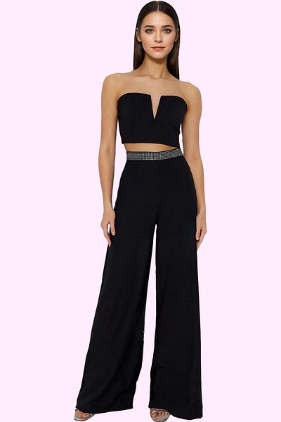 PayBuy Women's High Waist Wide Leg Woven Pants Stylish Night Durable Material
