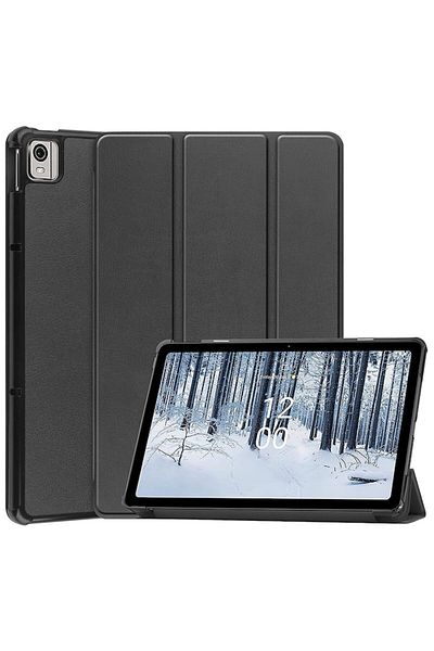Flo Protective Case for Nokia T21, A34, Nanotextile, Deep Dark