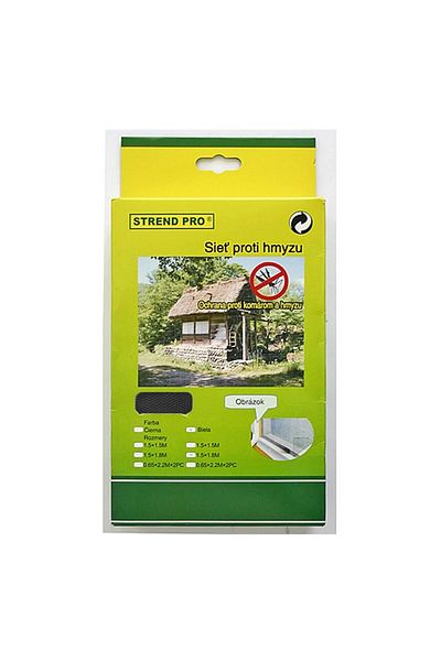JollyMag Plasa tantari, muste si alte insecte, neagra, 150x180 cm