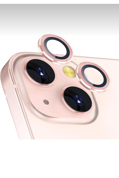 Aksesuar Kasabası حماية عدسة الكاميرا من الزجاج المقسى المتوافقة مع Apple iPhone 15 وiPhone 15 Plus