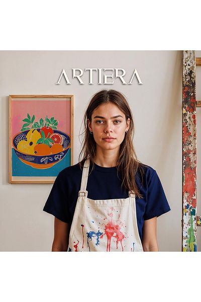 HİGUERA Fructe - Masa de bucatarie cu rama din lemn in stil italian mediteranean, decorare pentru bar cafenea bucatarie
