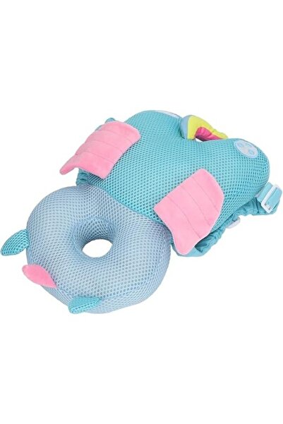 GOLD MARKET Unicorn Backpack-Style Head Protection Pillow for Babies, 35x6x20 cm, 200 g (Pastel)