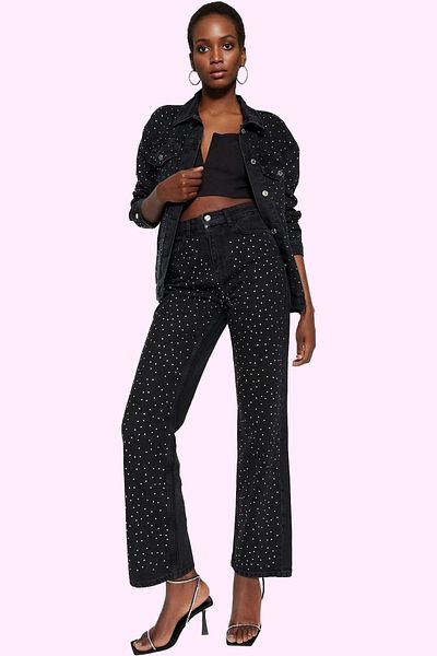 PayBuy Women's High Waist Wide Leg Jean Cotton Daily and Special Occasions Weekend Summer Indispensable