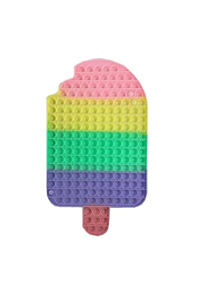 Flo Силиконова играчка антистрес, сгъни го сега и го обърне, гигантски сладол...