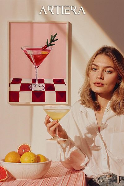 HİGUERA Cocktails - Masă de bucătărie în stil italian mediteranean cu cadru din lemn, decorare pentru bucătărie cafenea bar