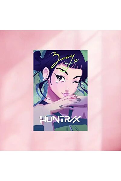 512 STORE Kpop Demon Hunters Anime Karakter Dizi Film Afiş Çerçevesiz Poster