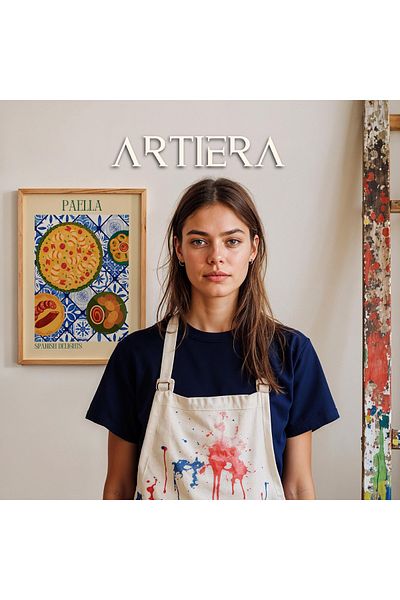 HİGUERA Masa de bucatarie cu rama din lemn de cultura spaniola mediteraneana moderna, decorare pentru bar cafenea bucatarie