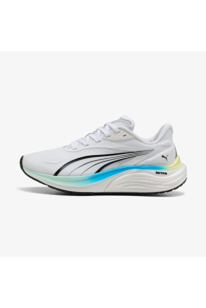 Puma Electrify Nitro 4 Wns Women's White Running Shoes