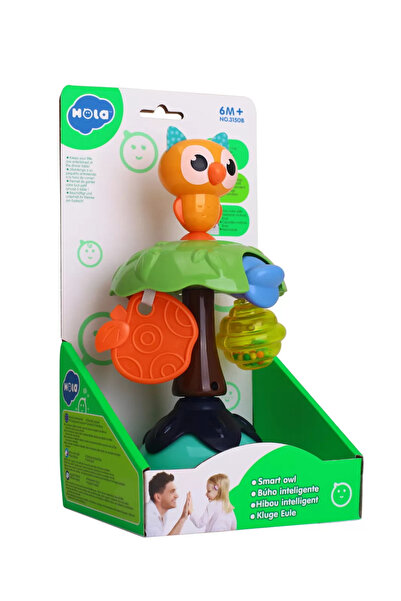 Hola Παιχνίδι για μωρά με βεντούζα - Κουκουβάγια