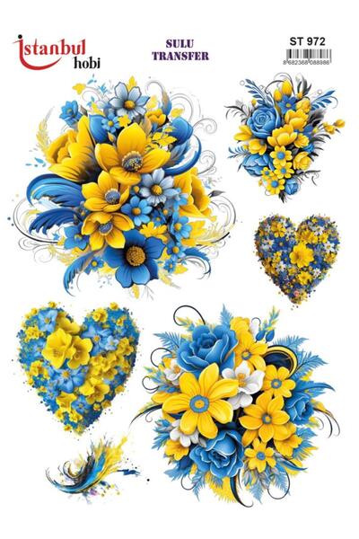 İstanbul Hobi Water Transfer Paper 25X35Cm St-972