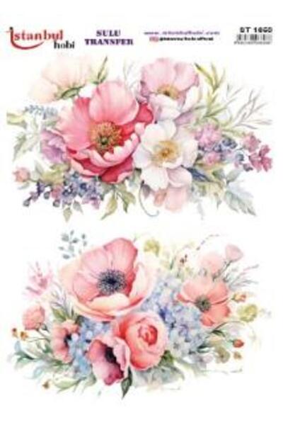 İstanbul Hobi ورق نقل مائي 25x35 سم ST-1650