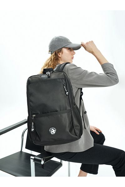 Pierre Cardin Унисекс комплект ученически чанти PCSET07PC100207 - Черен