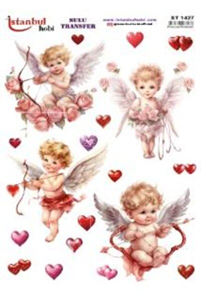 İstanbul Hobi ورق نقل مائي 25x35 سم ST-1427