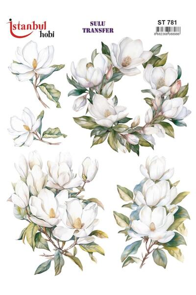 İstanbul Hobi ورق نقل مائي 25x35 سم ST-781