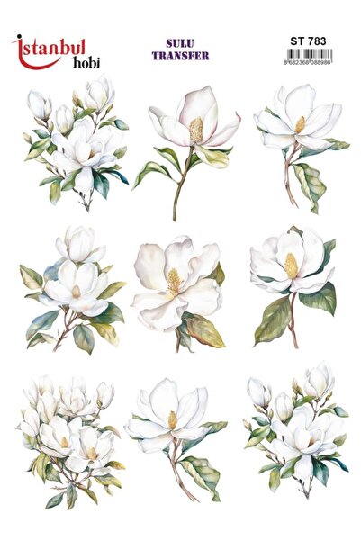 İstanbul Hobi ورق نقل مائي 25x35 سم ST-783