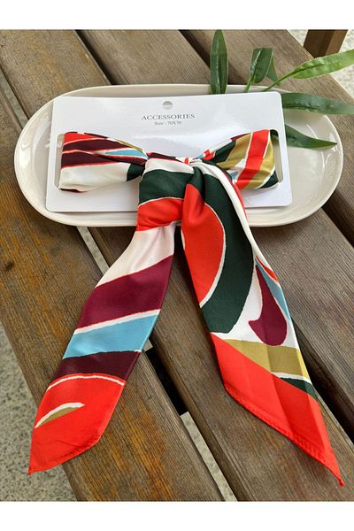 Blotch Women's Neck Scarf Foulard Bag Ornament Accessory 70X70