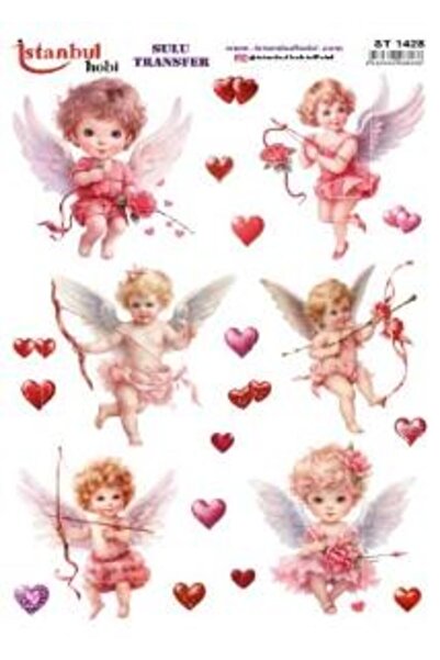 İstanbul Hobi ورق نقل مائي 25x35 سم ST-1428