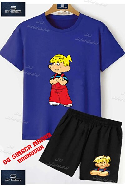 SS SİNSER Children's Unisex “Denis Children's Hands Tied“ Special Printed Cre...