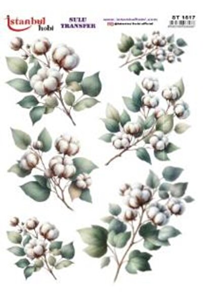 İstanbul Hobi ورق نقل مائي 25x35 سم ST-1517