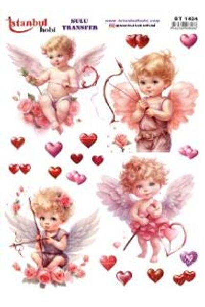 İstanbul Hobi ورق نقل مائي 25x35 سم ST-1424