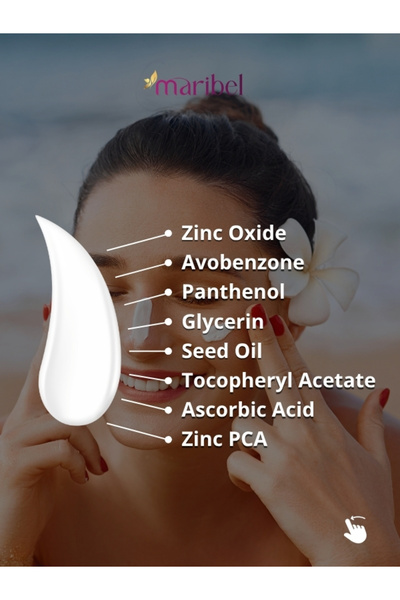 maribel Spf 50+ Sunscreen – High Protection, Intense Moisture, Anti-Wrinkle Effect